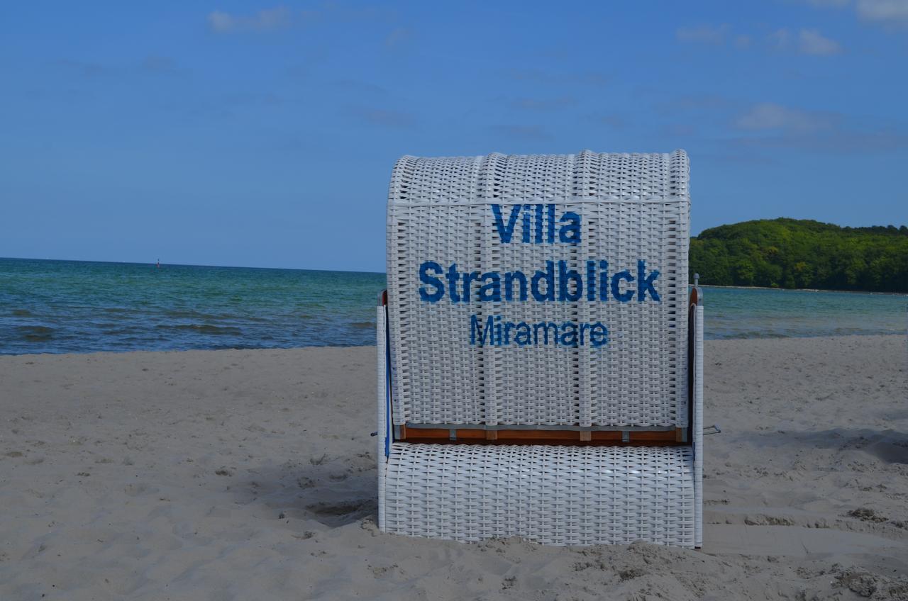 Villa Strandblick - Wohnung Miramare Binz Εξωτερικό φωτογραφία